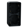 Imagem de Caixa de superficie vertical 2 elem. Mureva Styl IP55 Cinzento