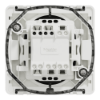 Imagem de Comutador de escada Mureva Styl encastrar/saliente luminoso IP55 16A Branco