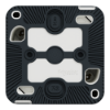 Imagem de Botao de pressao monobloco Mureva Styl saliente IP55 16A Branco