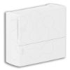 Imagem de Quadro saliente Resi9 MP IP40 1x12 modulos porta opaca