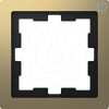 Imagem de D-Life - Quadro simples - Metal champanhe