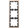 Imagem de D-Life - Quadro vert./horiz. 3 elementos - Metal champanhe