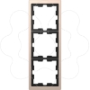 Imagem de D-Life - Quadro vert./horiz. 3 elementos - Metal champanhe