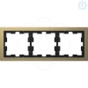 Imagem de D-Life - Quadro vert./horiz. 3 elementos - Metal champanhe