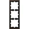 Imagem de D-Life - Quadro vert./horiz. 3 elementos - Metal mocca