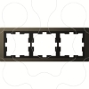 Imagem de D-Life - Quadro vert./horiz. 3 elementos - Metal mocca