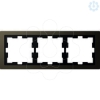 Imagem de D-Life - Quadro vert./horiz. 3 elementos - Metal mocca