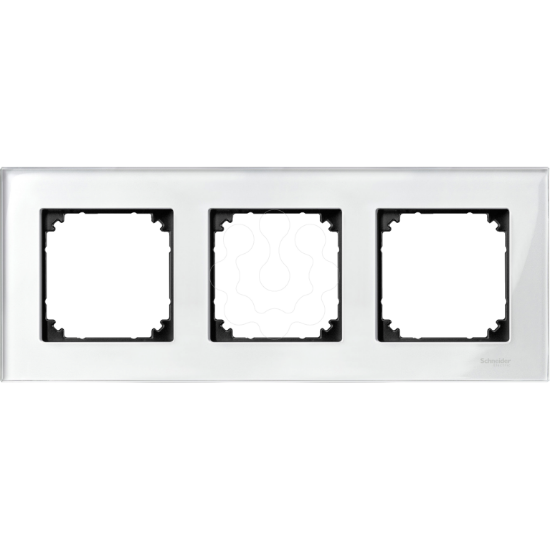 Imagem de M-Elegance - Quadro 3 elementos - Vidro branco brilhante