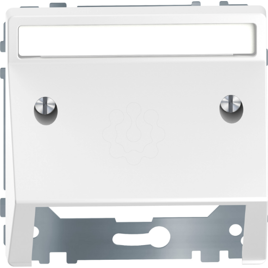 Imagem de D-Life - Saida de cabos com porta-etiqueta - Branco