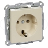 Imagem de SCHUKO socket outlet screwless terminals white glossy System M