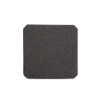 Imagem de Outlet grille black cut out diameter 108mm dim ext 124x124mm IP20