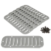 Imagem de Metal outlet grille cut-out 216x62mm ext dim 244x90mm IP20