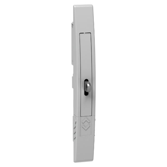 Imagem de Handle lock polyamid with padlock device without insert for PLA   Ral 7035