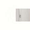 Imagem de Handle lock polyamid with padlock device without insert for PLA   Ral 7035