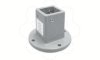 Imagem de Fixed subbase square 50 mm for SPACIAL S3CM HMI encl. RAL 7040.