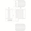 Imagem de ClimaSys PTC heating resistance 50W270 420V insulate