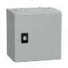Imagem de Spacial CRN plain door w/o mount.plate. H200xW200xD150 IP66 IK10 RAL7035..