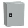 Imagem de Spacial CRN plain door with mount.plate. H250xW200xD150 IP66 IK10 RAL7035..