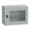 Imagem de Spacial CRN tspt door w/o mount.plate. H300xW400xD200 IP66 IK08 RAL7035..