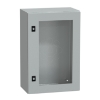 Imagem de Spacial CRN tspt door w/o mount.plate. H600xW400xD250 IP66 IK08 RAL7035..