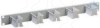 Imagem de Actassi - 19" front panel 1U with 5 insulating cable guides - RAL7035