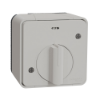 Imagem de Mureva Styl - Interruptor temporizador mecanico monobloco - saliente - IP55 - 10A -Branco