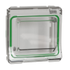 Imagem de Mureva Styl - Adaptador com tampa Unica - IP44 - Branco