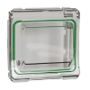 Imagem de Mureva Styl - Adaptador com tampa Unica - IP44 - Branco