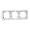 Imagem de Quadro horizontal 3 elementos Mureva Styl IP55 Branco
