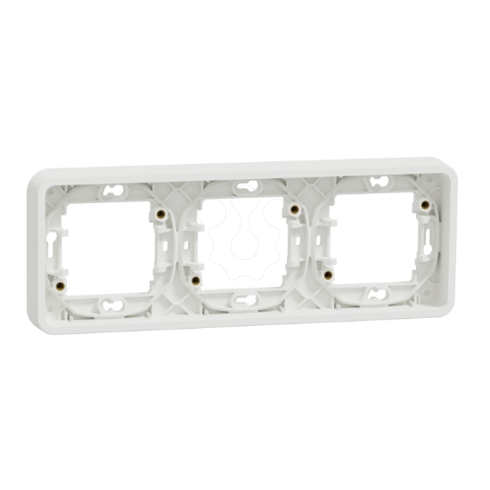 Imagem de Quadro horizontal 3 elementos Mureva Styl IP55 Branco