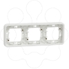 Imagem de Quadro horizontal 3 elementos Mureva Styl IP55 Branco