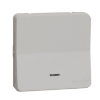Imagem de Botao de pressao Mureva Styl encastrar/saliente luminoso IP55 16A Branco