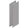 Imagem de Spacial SF external fixing side panels - 1800x500 mm