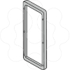 Imagem de Frame : 635x185mm for sidebyside mounting of WM encl. from H600 and D300mm.IP 66