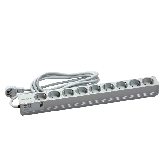 Imagem de Actassi - 1U power distribution rail - 9 sockets 19P VDE