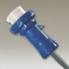 Imagem de PratiKa wander plug - straight - 16 A - 2P + E - 100...130 V AC - IP44