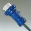 Imagem de PratiKa wander plug - straight - 16 A - 2P + E - 100...130 V AC - IP44