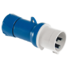 Imagem de PratiKa wander plug - straight - 16 A - 2P + E - 200...250 V AC - IP44