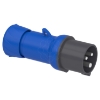 Imagem de PratiKa wander plug - straight - 16 A - 2P + E - 200...250 V AC - IP44