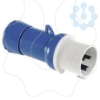 Imagem de PratiKa wander plug - straight - 16 A - 2P + E - 200...250 V AC - IP44