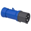 Imagem de PratiKa wander plug - straight - 32 A - 2P + E - 200...250 V AC - IP44
