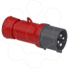 Imagem de PratiKa wander plug - straight - 32 A - 3P + E - 380...415 V AC - IP44