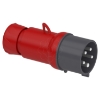 Imagem de PratiKa wander plug - straight - 32 A - 3P + N + E - 380...415 V AC - IP44