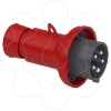 Imagem de PratiKa wander plug - straight - 32 A - 3P + N + E - 380...415 V AC - IP67