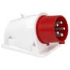Imagem de PratiKa plug - screw - angled - 32A - 3P + N + E - 380...415 V AC - wall