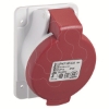 Imagem de PratiKa socket - screw - angled - 16A - 3P + N + E - 380...415 V AC - panel
