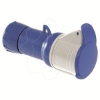 Imagem de PratiKa wander socket - straight - 32 A - 2P + E - 200...250 V AC - IP44