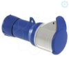 Imagem de PratiKa wander socket - straight - 32 A - 2P + E - 200...250 V AC - IP44