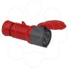 Imagem de PratiKa wander socket - straight - 16 A - 3P + E - 380...415 V AC - IP44