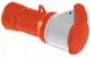 Imagem de PratiKa wander socket - straight - 32 A - 3P + N + E - 380...415 V AC - IP44